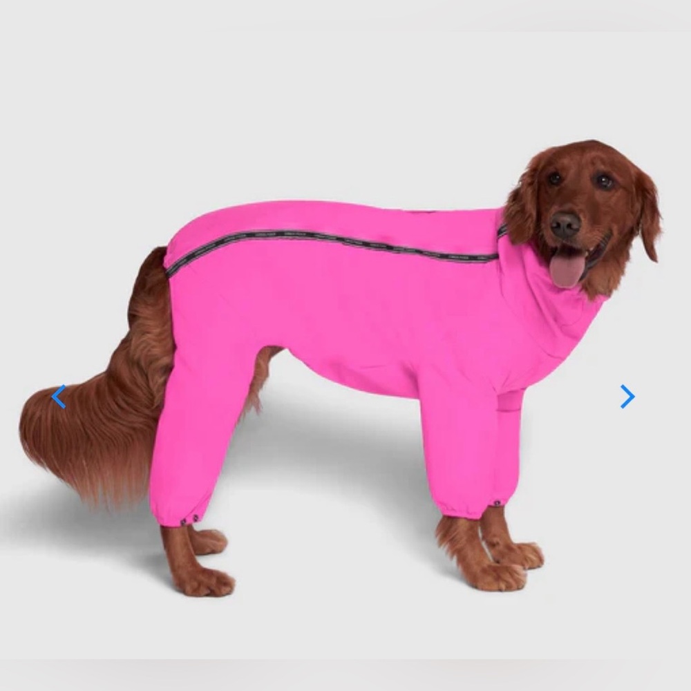 NEW Pink Canada Pooch the snow suit 12”s (8-13/15lbs)